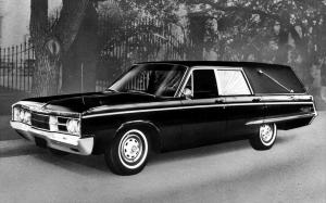 Dodge Polara Hearse by Abbott & Hast 1967 года